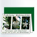 Karte - Fröhliche Weihnachten - Weihnachtskarte Karte - Fröhliche Weihnachten - Weihnachtskarte