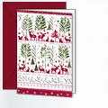 Karte - Weihnachtselche - Weihnachtskarte Karte - Weihnachtselche - Weihnachtskarte
