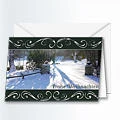 Karte - Weiße Weihnacht - Weihnachtskarte Karte - Weiße Weihnacht - Weihnachtskarte