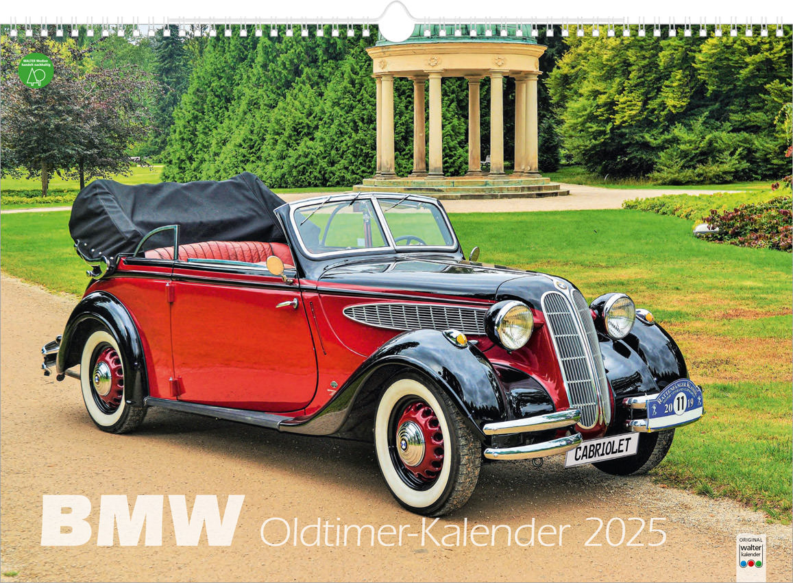 BMW-Oldtimer MW Premiumkalender | Werbekalender 2022 | WALTER Medien