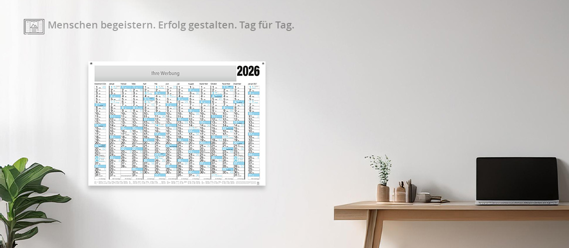 Kalender 2026 - Kalender 2025 - First slide